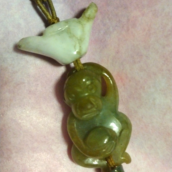 Jade necklace - choker - Picture 3 of 9